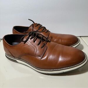 RUSH Gordon Rush Plain Toe Oxford Cognac men’s shoes size 13